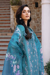 Damask By Afrozeh Unstitched 3 Piece Summer Edit Collection-AL-04-A-Eden