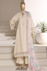Sada Bahar Stitched 3 Piece The Luxury Chikankari Edit Vol-01 Suit-EDIT-06-SKIN