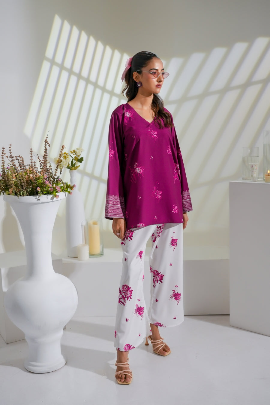 Dhaga Stitched 2 Piece Crepe Collection'2025-Solin