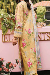 Elaf Prints Unstitched 3 Piece Printed Lawn Collection'2024-EEP-03-A-Citrus Squad