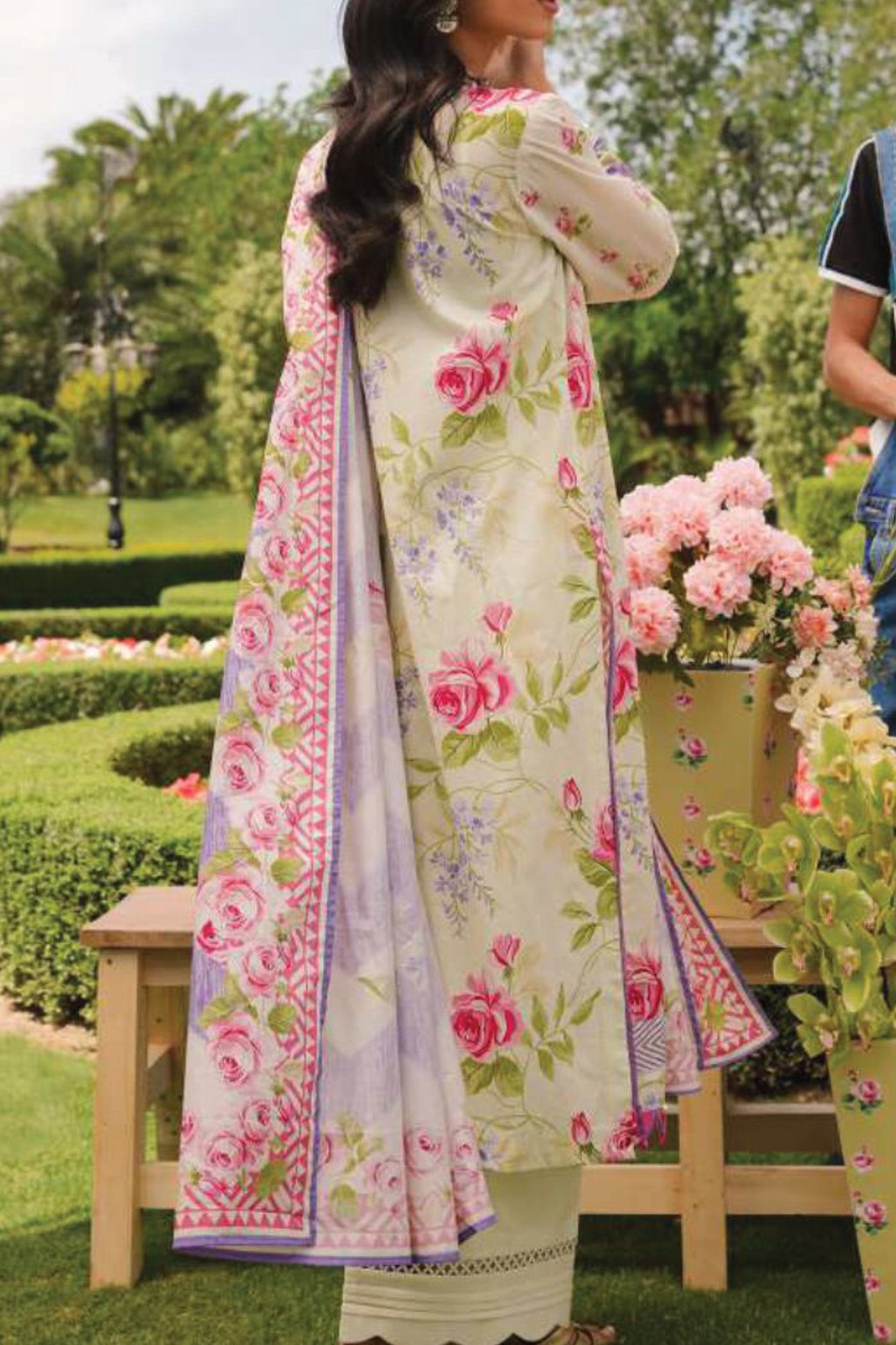 Elaf Prints Unstitched 3 Piece Printed Lawn Collection'2024-EEP-03-B-Meadow Magic