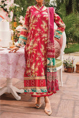 Elaf Prints Unstitched 3 Piece Printed Lawn Collection'2024-EEP-04-A-Flores De Amor