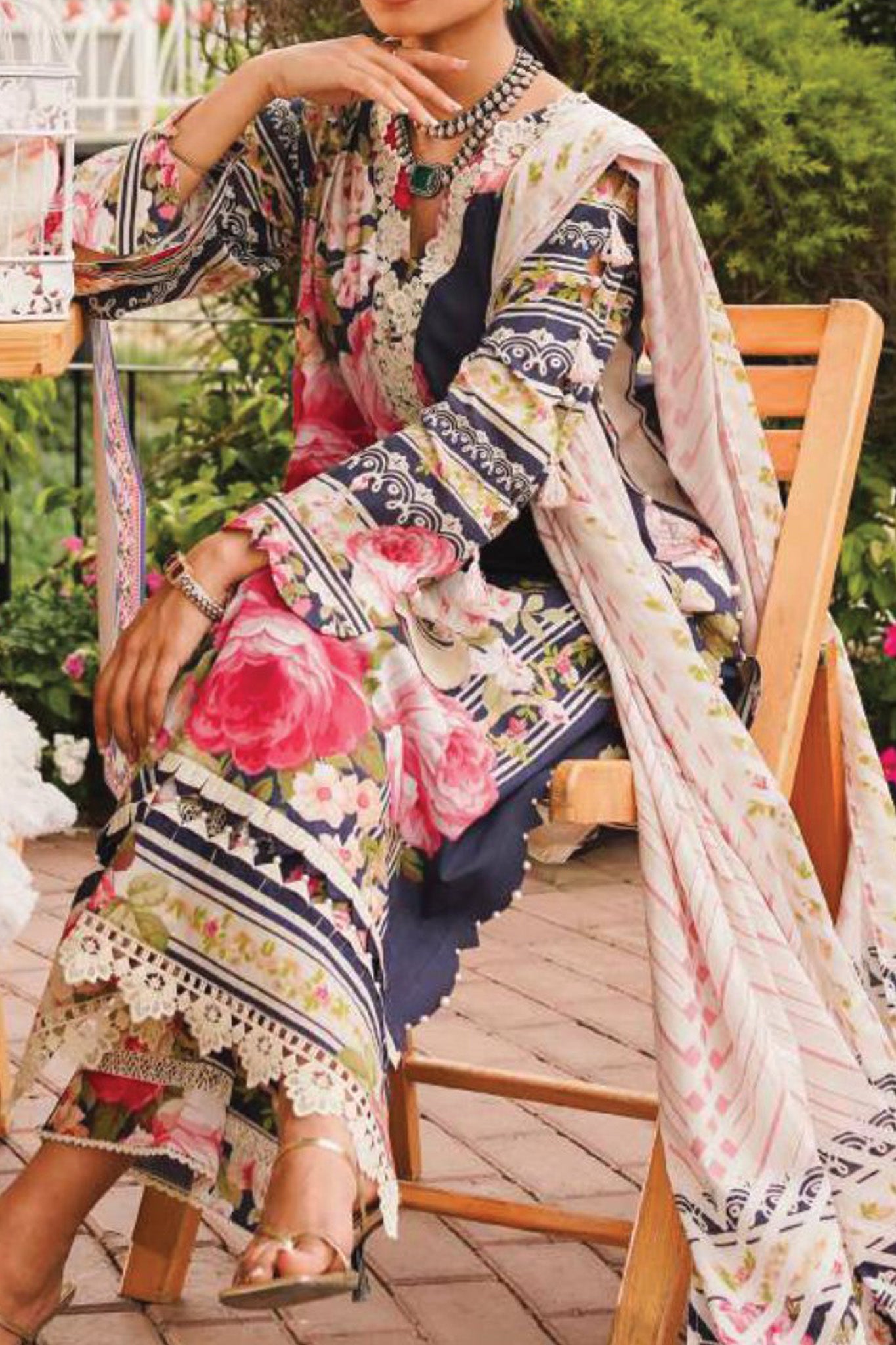 Elaf Prints Unstitched 3 Piece Printed Lawn Collection'2024-EEP-05-B-Amica