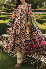 Elaf Prints Unstitched 3 Piece Printed Lawn Collection'2024-EEP-06-A-Menagerie