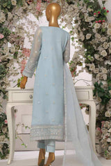 Lamhay By Eshaal Fatima Stitched 3 Piece Luxury Formals Collection'2024-EF-107