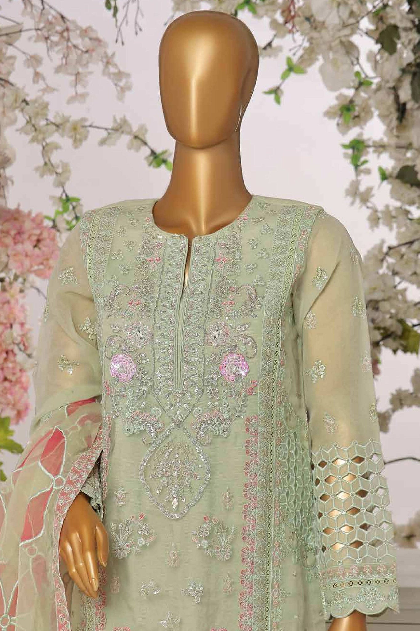 Lamhay By Eshaal Fatima Stitched 3 Piece Luxury Formals Collection'2024-EF-109