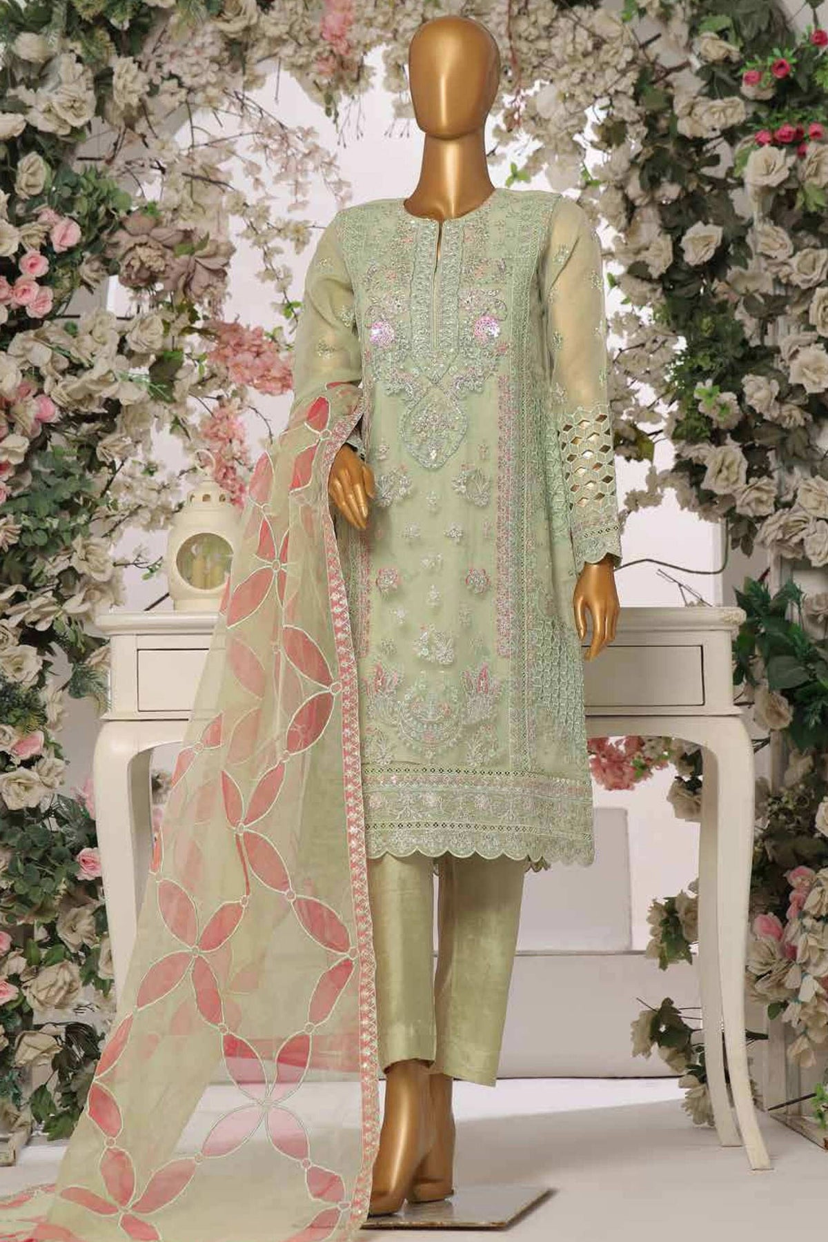 Lamhay By Eshaal Fatima Stitched 3 Piece Luxury Formals Collection'2024-EF-109