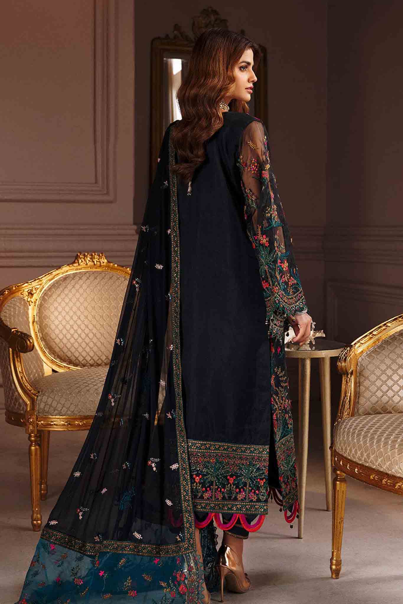 Elaine by Emaan Adeel Unstitched 3 Piece Luxury Chiffon Collection'2023-EL-06