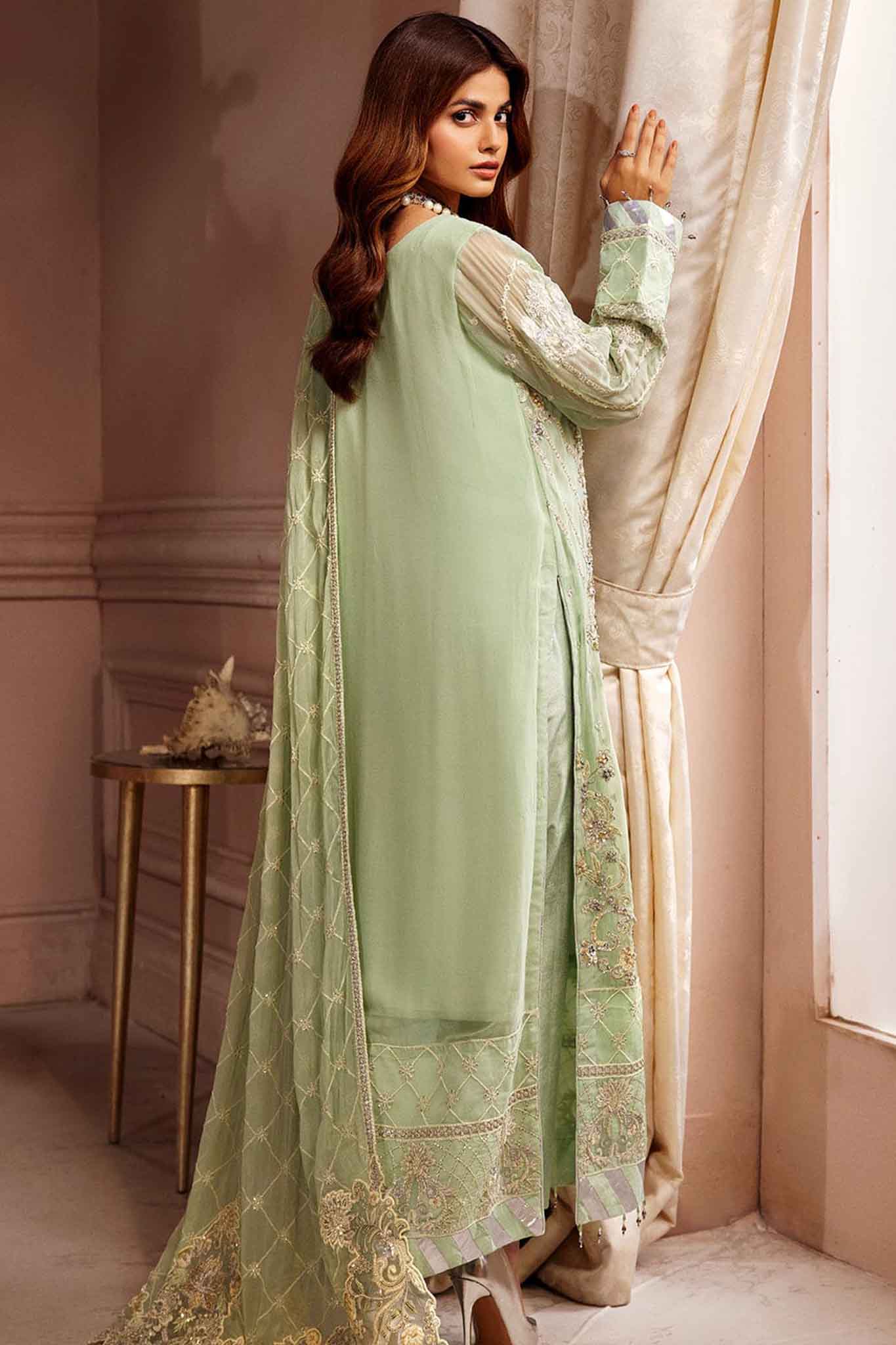 Elaine by Emaan Adeel Unstitched 3 Piece Luxury Chiffon Collection'2023-EL-09