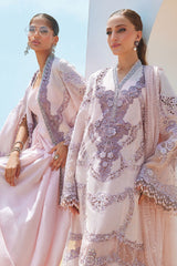 Maria B Unstitched 3 Piece Luxury Lawn Eid II Suit-EL25-02