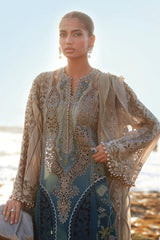 Maria B Unstitched 3 Piece Luxury Lawn Eid II Collection'2025-EL25-08