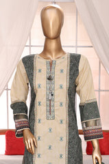 Sumi Stitched 3 Piece Emb Printed Lawn Collection'2025-EM-05-Green