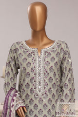 Regal By Sada Bahar Stitched 3 Piece Festive Emb Lawn Vol-03 Suit-EMB-1263-PISTA