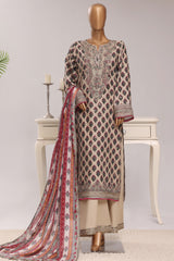 Regal By Sada Bahar Stitched 3 Piece Festive Emb Lawn Vol-03 Suit-EMB-1265-SKIN
