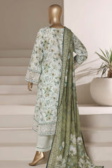Amyrah By Sada Bahar Stitched 3 Piece Festive Emb Lawn Vol-01 Suit-EMB-4843-PISTA