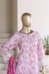 Amyrah By Sada Bahar Stitched 3 Piece Festive Emb Lawn Vol-02 Suit-EMB-4851-PINK