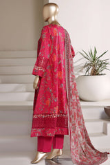 Sada Bahar Stitched 3 Piece Peplum Luxury Frock Vol-01 Suit-EMB-5346-ATISHI