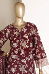 Amyrah By Sada Bahar Stitched 3 Piece Festive Emb Lawn Vol-03 Suit-EMB-807-FALSA