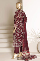 Amyrah By Sada Bahar Stitched 3 Piece Festive Emb Lawn Vol-03 Suit-EMB-807-FALSA