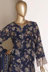 Amyrah By Sada Bahar Stitched 3 Piece Festive Emb Lawn Vol-03 Suit-EMB-808-BLUE