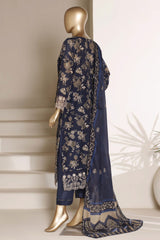 Amyrah By Sada Bahar Stitched 3 Piece Festive Emb Lawn Vol-03 Suit-EMB-808-BLUE
