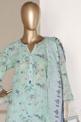Amyrah By Sada Bahar Stitched 3 Piece Festive Emb Lawn Vol-03 Suit-EMB-809-TARQUISE