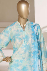 Regal By Sada Bahar Stitched 3 Piece Festive Emb Lawn Vol-02 Suit-EMB-959-FEROZI