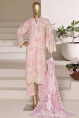 Regal By Sada Bahar Stitched 3 Piece Festive Emb Lawn Vol-02 Suit-EMB-960-PINK