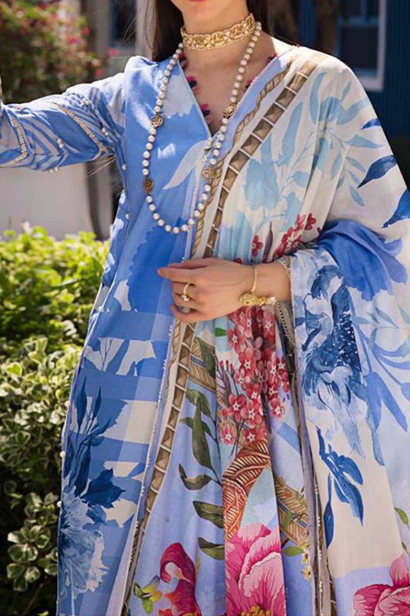 Elaf Prints Unstitched 3 Piece Printed Lawn Collection'2024-EOP-01-B