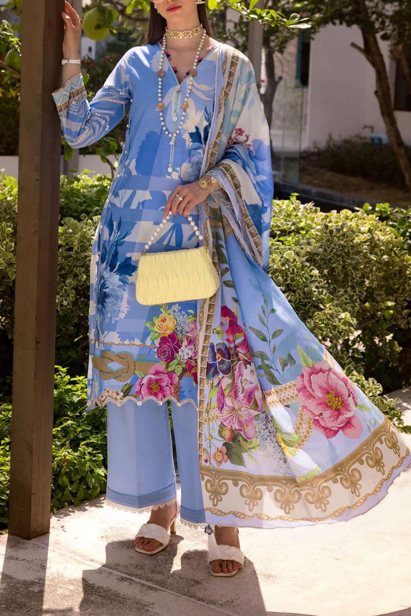 Elaf Prints Unstitched 3 Piece Printed Lawn Collection'2024-EOP-01-B