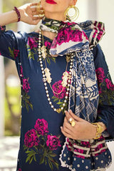 Elaf Prints Unstitched 3 Piece Printed Lawn Collection'2024-EOP-03-B