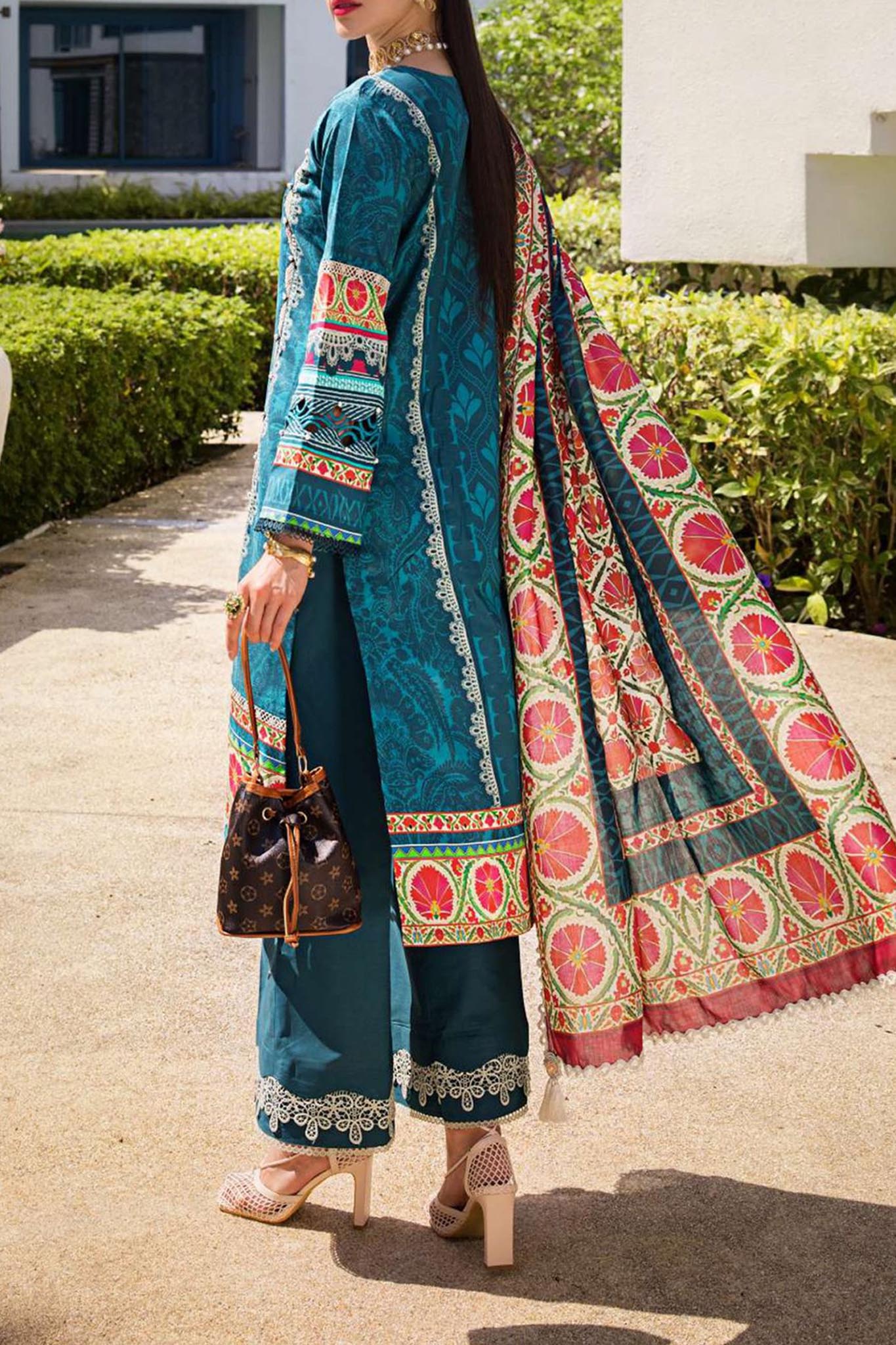 Elaf Prints Unstitched 3 Piece Printed Lawn Collection'2024-EOP-07-A