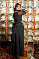 MeBae Stitched Maxi Collection-Ebony Elegance Maxi