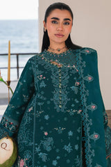 Sahil By Qalamkar Unstitched 3 Piece Luxury Lawn Suit-SA-04-Elif