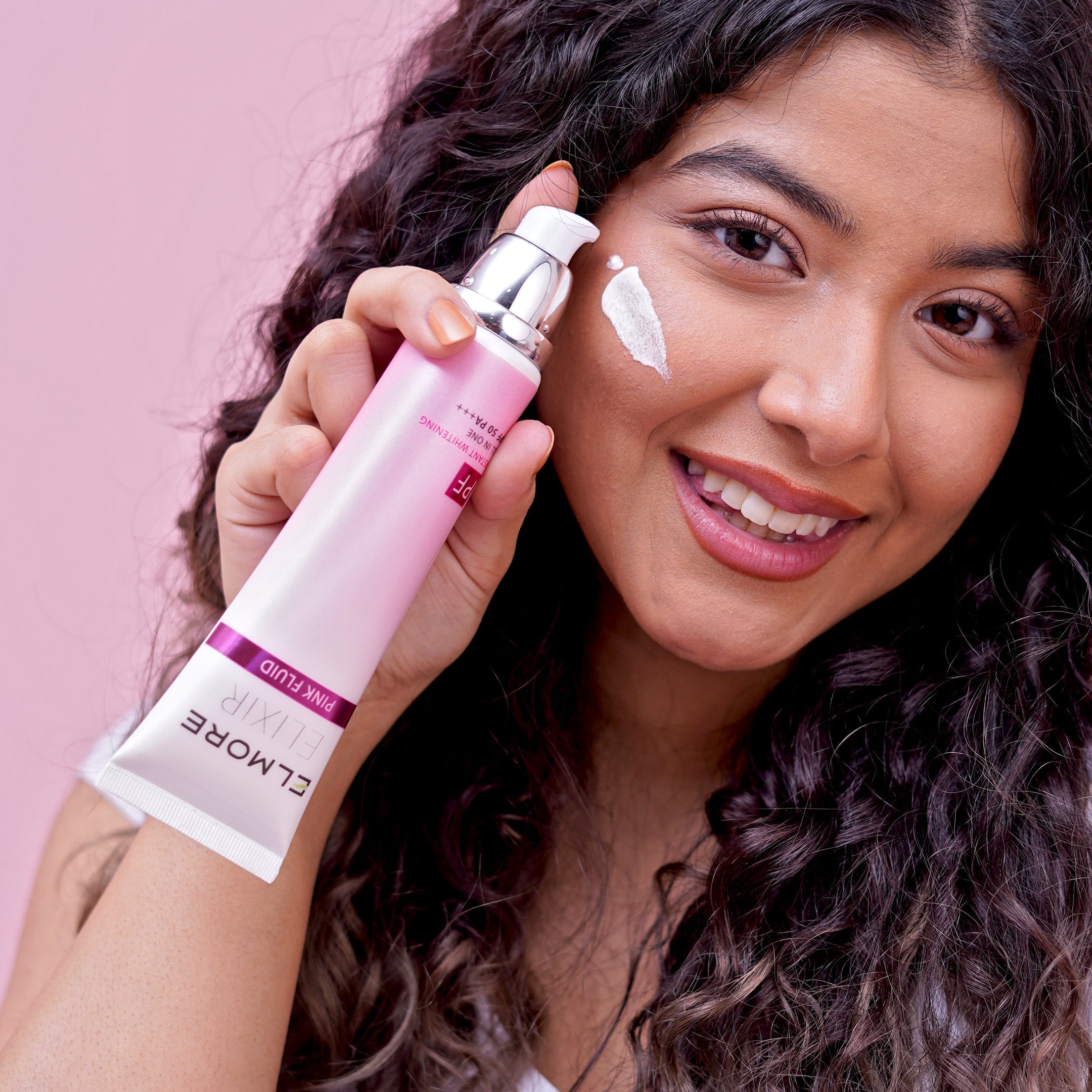Elmore Pink Fluid â€“ top glow serum for flawless skin 1