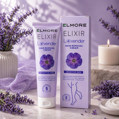 Elmore-Elixir Lavender Hair Removal Cream - 100Ml