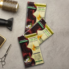 Elmore-Advanced Cream Hair Color 55 Mahogany