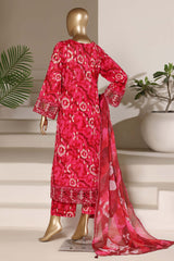 Sada Bahar Stitched 3 Piece Luxury Peplum Frock Vol-02 Suit-EMB-825-ATISHI
