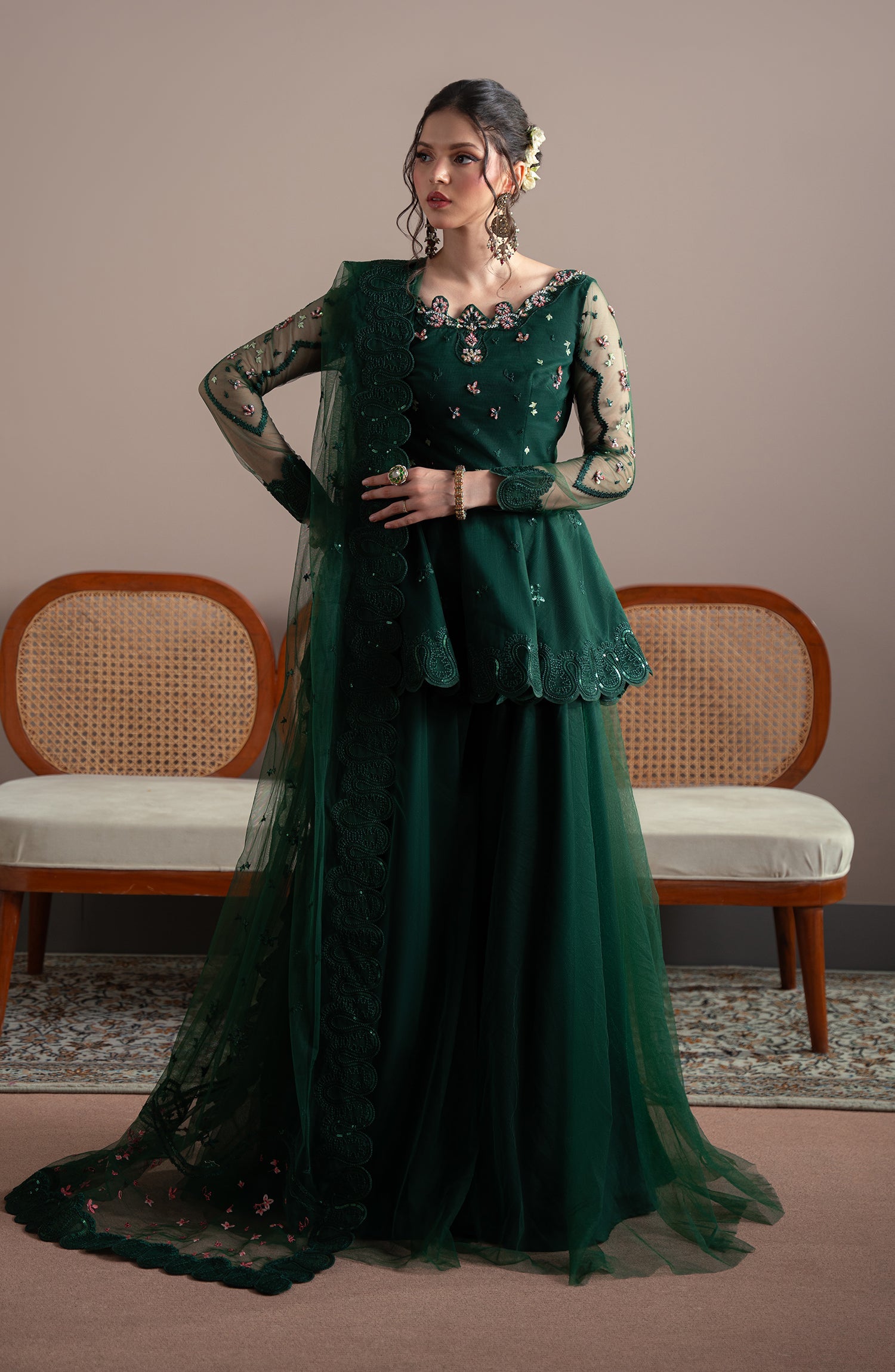 Elvin By Fabiha Fatima Unstitched 3 Piece Formals Collection'2025-Emerelle
