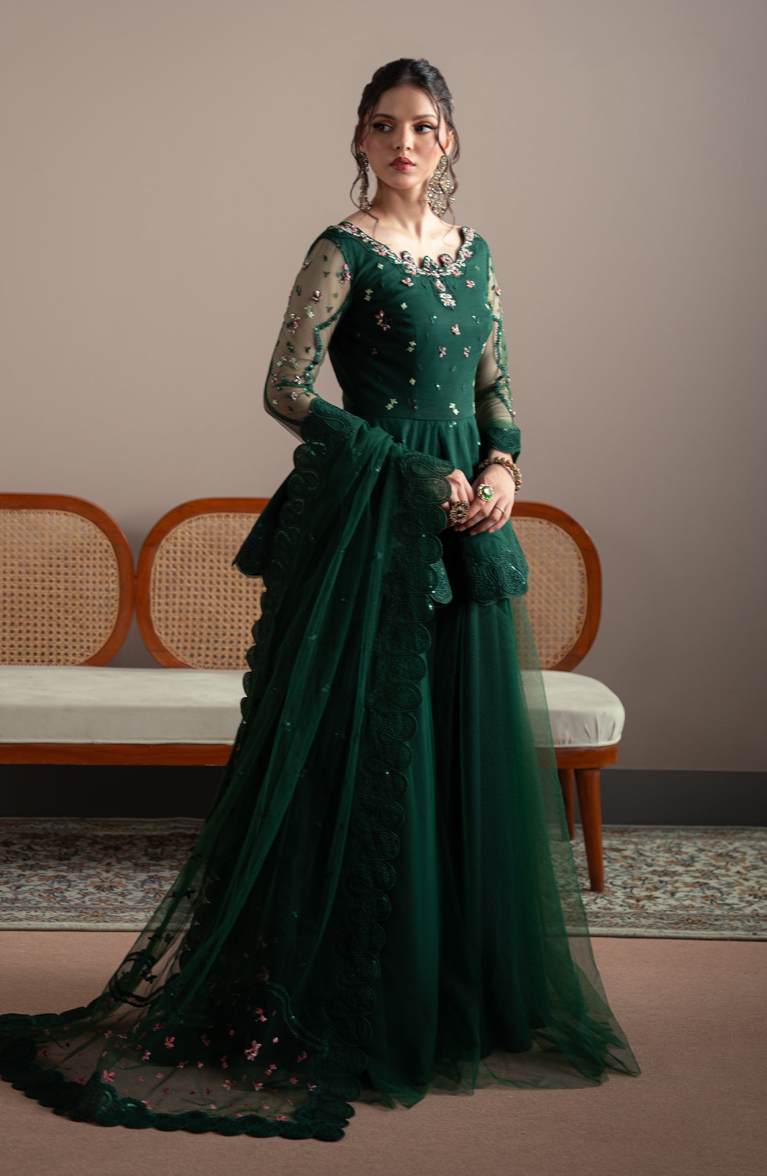 Elvin By Fabiha Fatima Unstitched 3 Piece Formals Collection'2025-Emerelle