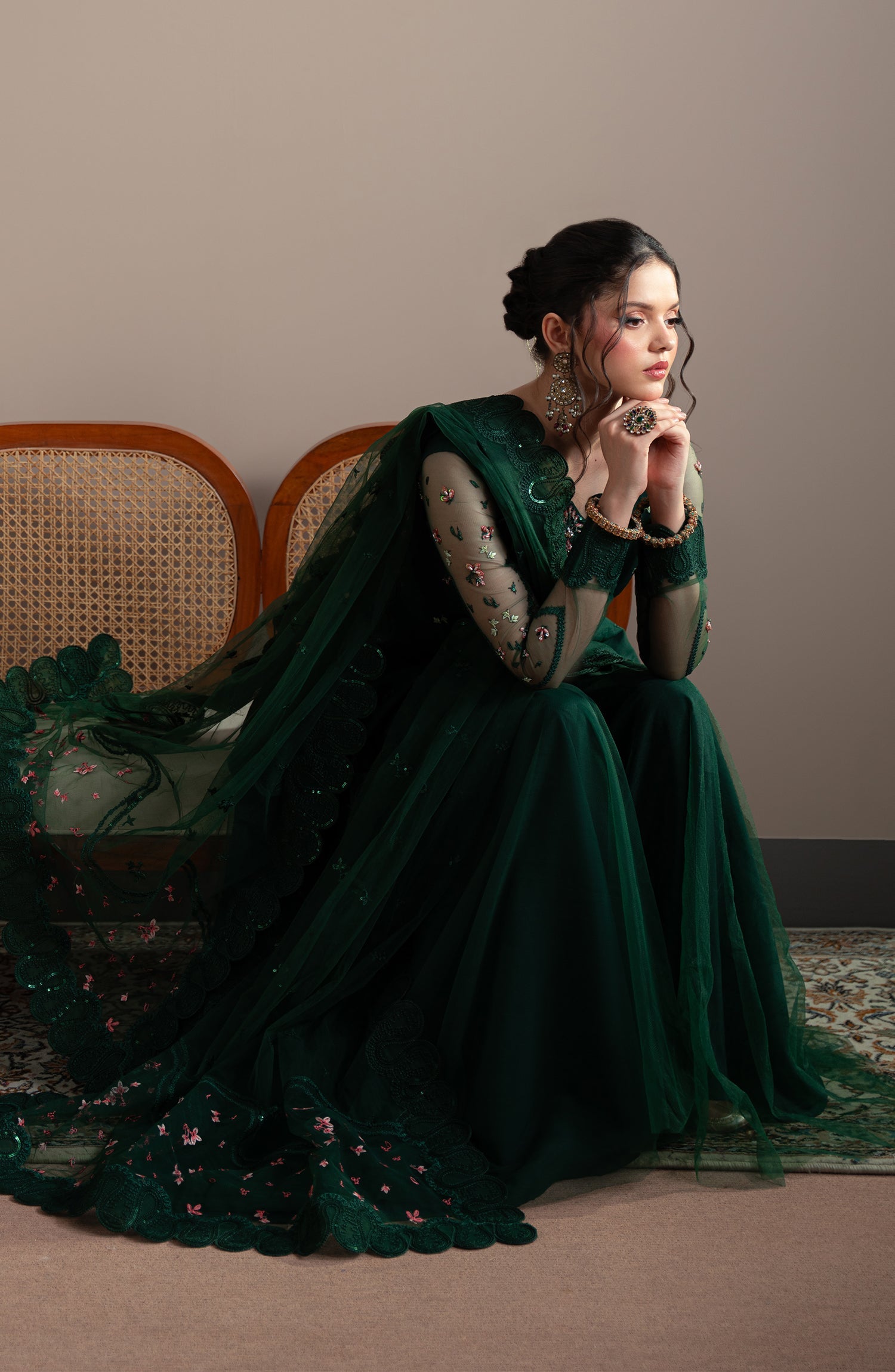 Elvin By Fabiha Fatima Unstitched 3 Piece Formals Collection'2025-Emerelle