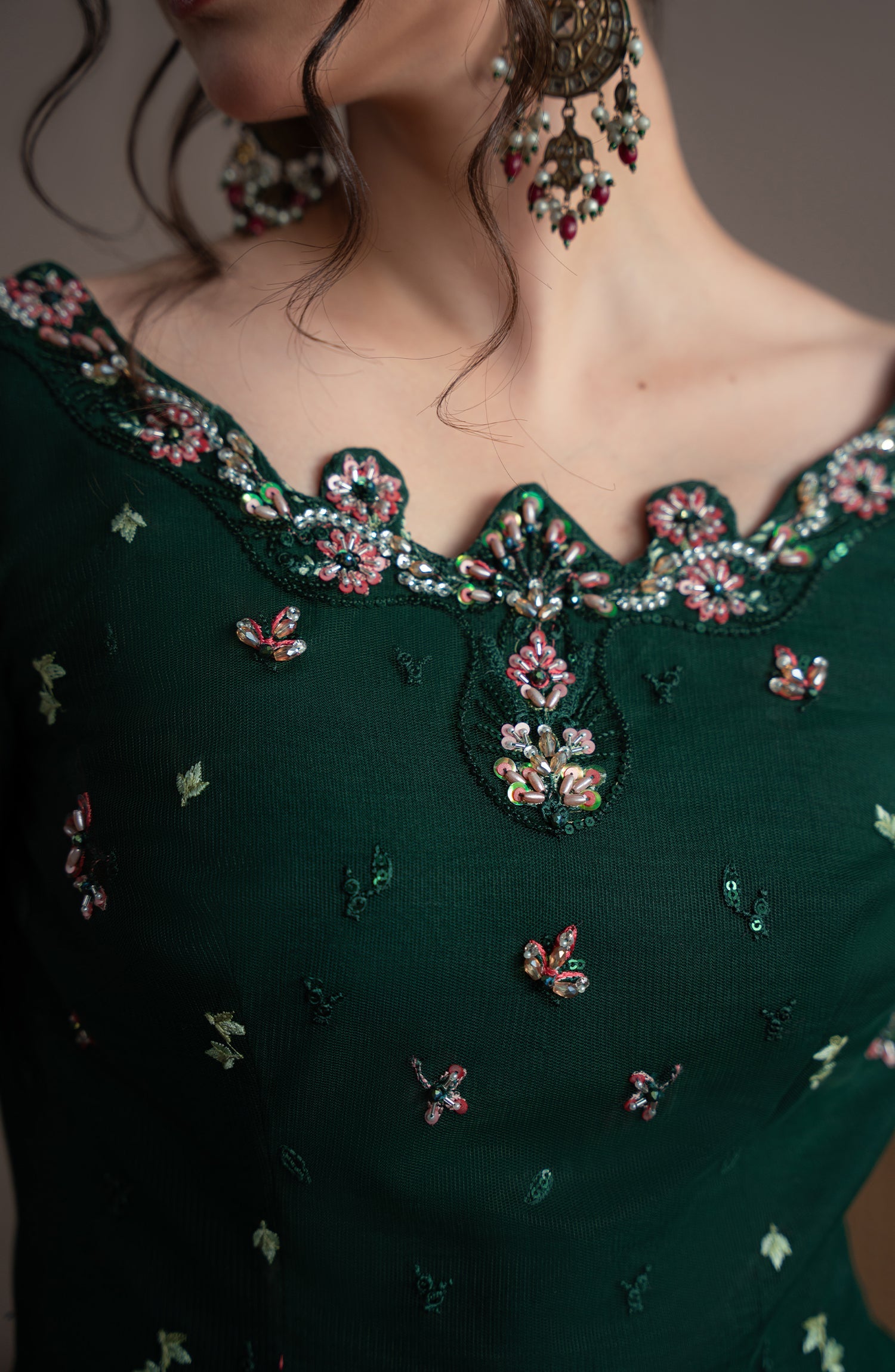 Elvin By Fabiha Fatima Unstitched 3 Piece Formals Collection'2025-Emerelle