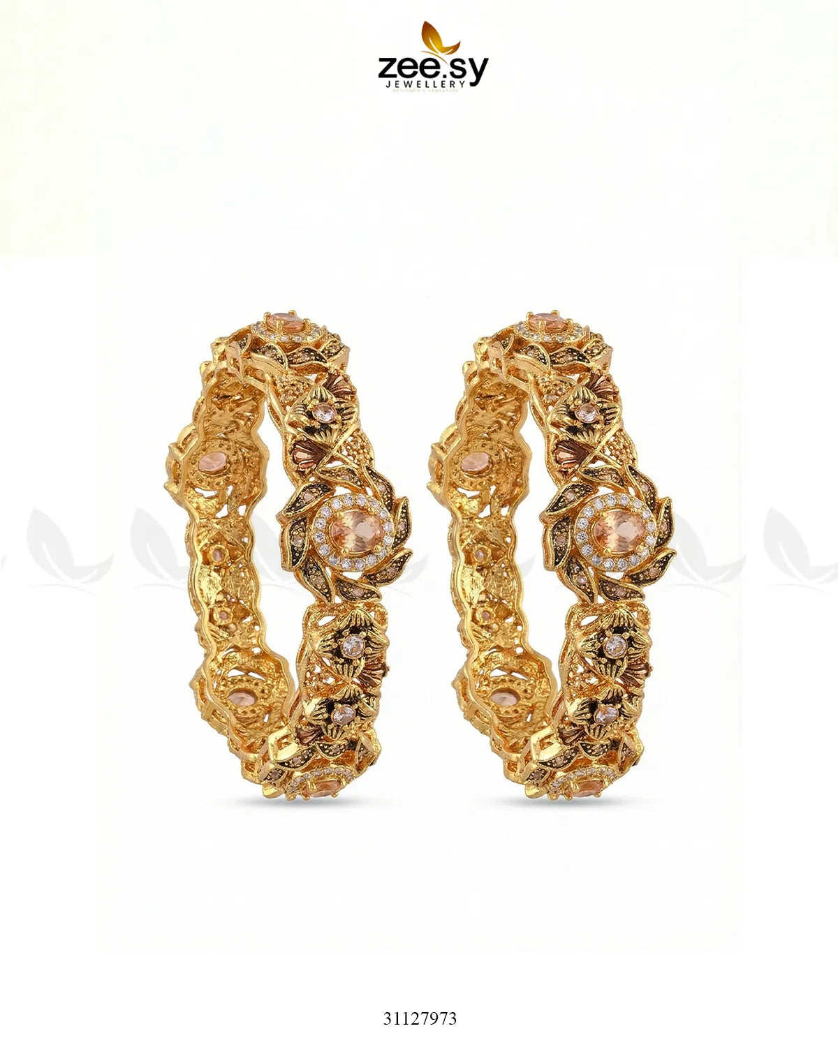 Exquisite Noori Glitz Bangles - Zeesy Jewellery