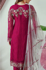 Ramsha Unstitched 3 Piece Chiffon Vol-25 Collection'2024-F-2506