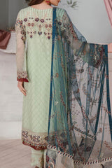 Ramsha Unstitched 3 Piece Chiffon Vol-25 Collection'2024-F-2507