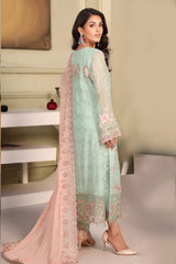Ramsha Unstitched 3 Piece Luxury Chiffon Vol-27 Collection'2025-F-2710