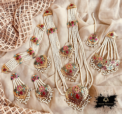 Made For Her-Husn-e-Hyderabadi ? 3 Layered Bridal Set - WM1060