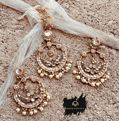 Made For Her-Ivara Earrings & Tikka - KMW1021