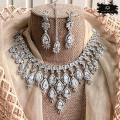 Made For Her-Nova AD Zircon Bridal Set - KDV1010