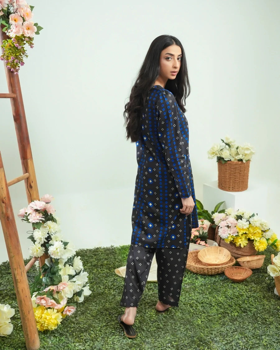 Dhaga Stitched 2 Piece Lawn Collection'2025-Matching separate 0042
